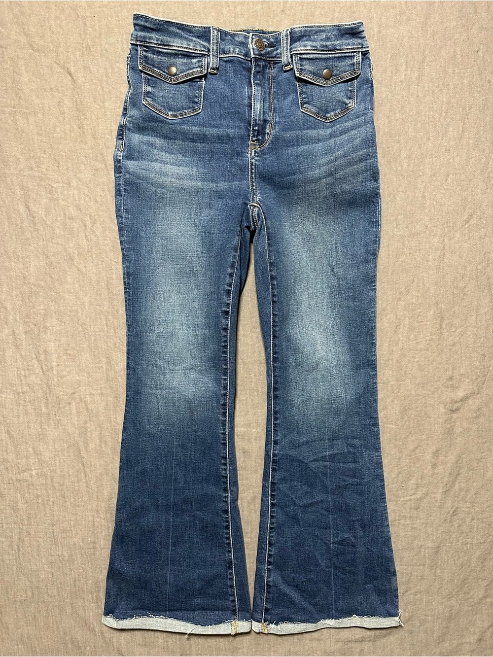 American Eagle Outfitters Medium Blue Flare Jeans